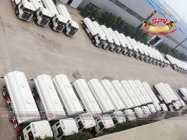 First 50 units of water bowsers to Venezuela in Nov, 2014